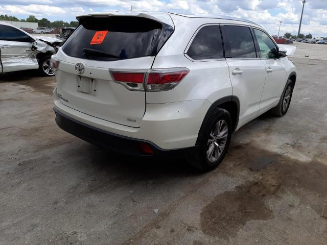 Photo 4 from auction – 2015 TOYOTA HIGHLANDER with VIN 5TDKKRFH0FS067952