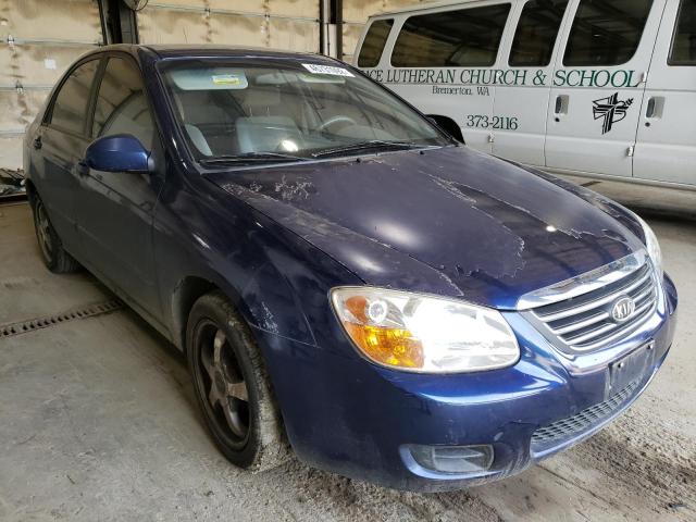KIA SPECTRA EX 2008 with VIN KNAFE121685565937 - Photo from auction