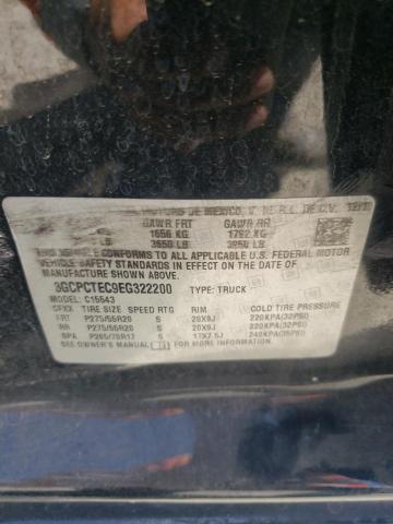 Photo 10 from auction – 2014 CHEVROLET SILVERADO with VIN 3GCPCTEC9EG322200