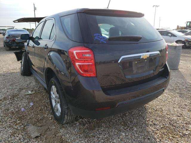 Photo 3 from auction – 2016 CHEVROLET EQUINOX LS with VIN 2GNALBEK1G6334080