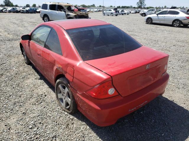 Photo 3 from auction – 2004 HONDA CIVIC EX with VIN 1HGEM21994L077989