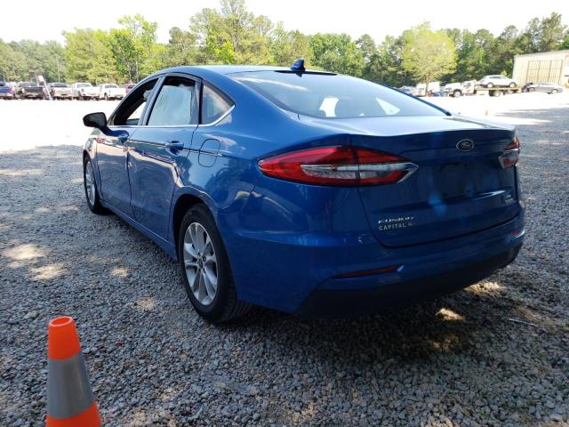 Photo 3 from auction – 2020 FORD FUSION SE with VIN 3FA6P0HD1LR142977