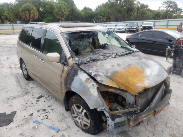 HONDA ODYSSEY EX 2006 with VIN 5FNRL38696B454217 - Photo from auction