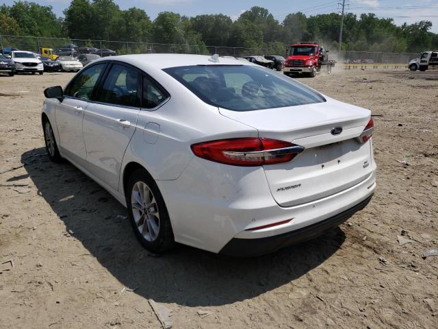 Photo 3 from auction – 2020 FORD FUSION SE with VIN 3FA6P0HD8LR136397