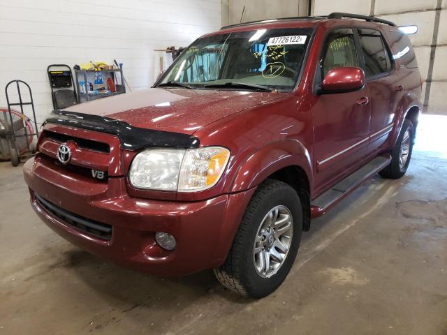 Photo 2 from auction – 2007 TOYOTA SEQUOIA SR with VIN 5TDBT44A17S281601