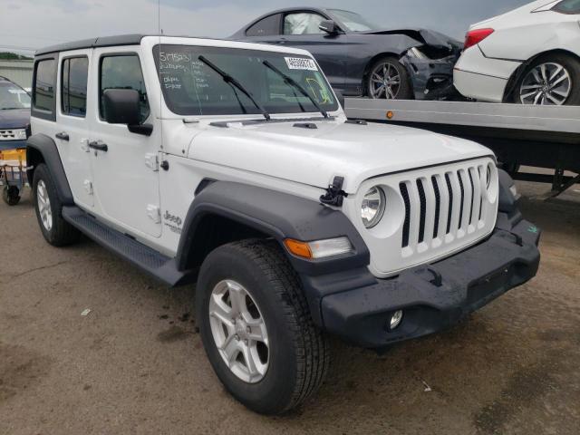 JEEP WRANGLER U 2018 with VIN 1C4HJXDG6JW253449 - Photo from auction