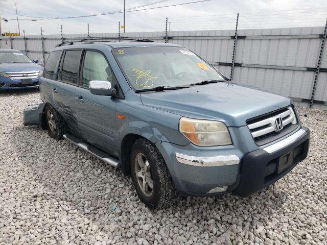 HONDA PILOT EX 2006 with VIN 5FNYF18786B020127 - Photo from auction