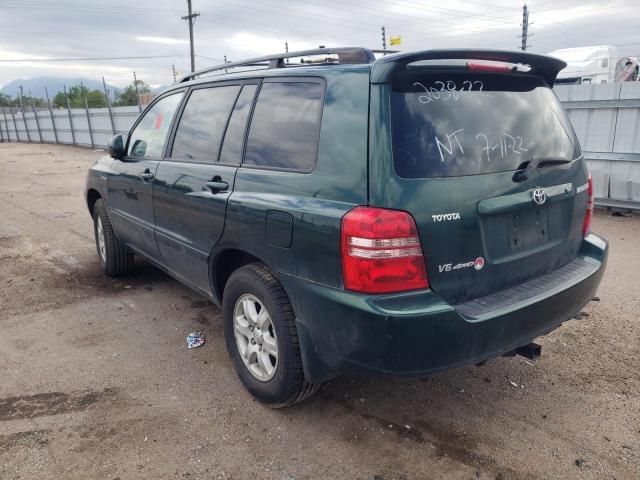 Photo 3 from auction – 2003 TOYOTA HIGHLANDER with VIN JTEHF21A730103727
