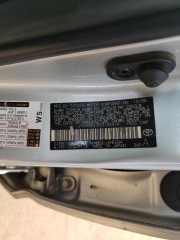 Photo 10 from auction – 2005 TOYOTA PRIUS with VIN JTDKB20UX53124414