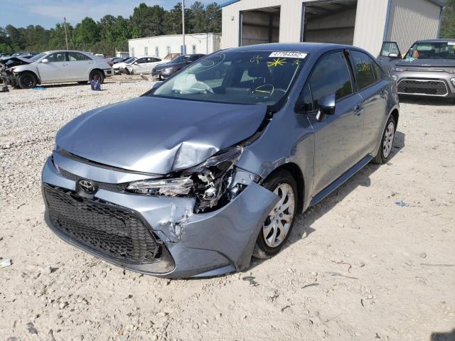 Photo 2 from auction – 2021 TOYOTA COROLLA LE with VIN JTDEPMAEXMJ166108