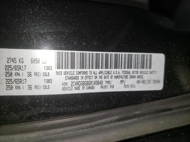 Photo 10 from auction – 2016 DODGE GRAND CARA with VIN 2C4RDGBG8GR103648