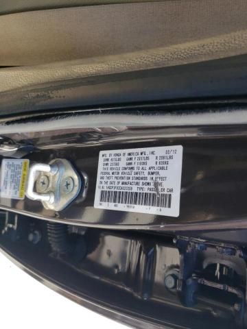 Photo 10 from auction – 2012 HONDA ACCORD EXL with VIN 1HGCP3F82CA020256