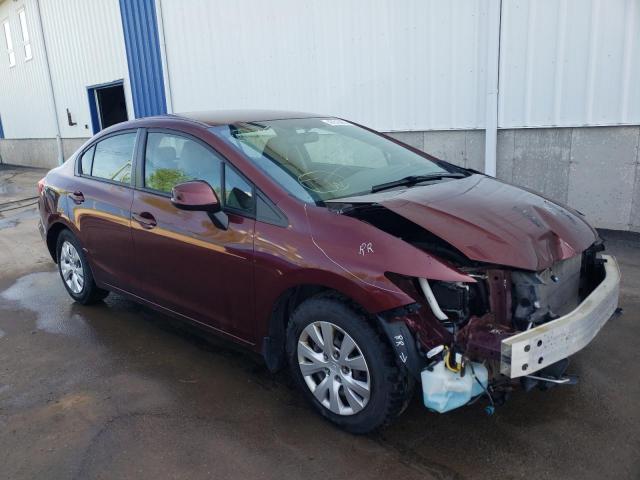HONDA CIVIC LX 2012 with VIN 2HGFB2F42CH036669 - Photo from auction