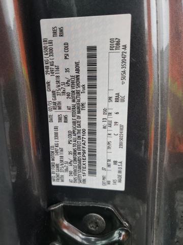 Photo 10 from auction – 2015 FORD F150 SUPER with VIN 1FTEX1EP9FFA77100