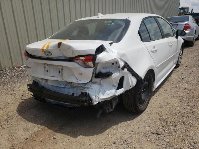 Photo 4 from auction – 2021 TOYOTA COROLLA LE with VIN 5YFEPMAE7MP205488
