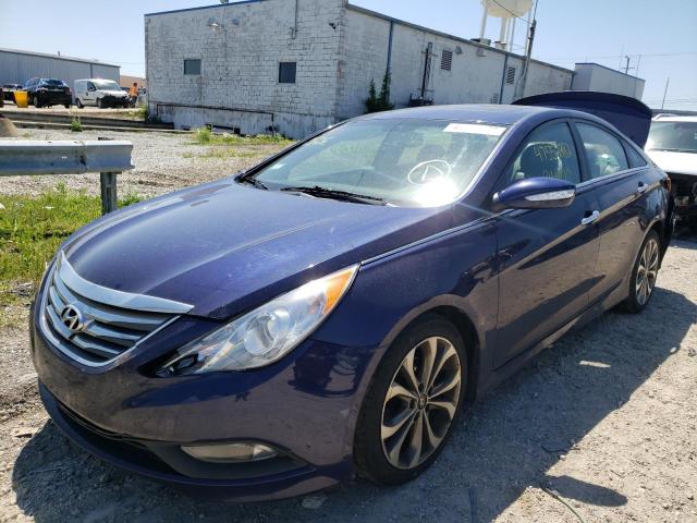 Photo 2 from auction – 2014 HYUNDAI SONATA SE with VIN 5NPEC4AC2EH843799