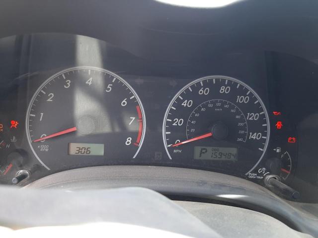 Photo 8 from auction – 2009 TOYOTA COROLLA BA with VIN JTDBL40E89J054141
