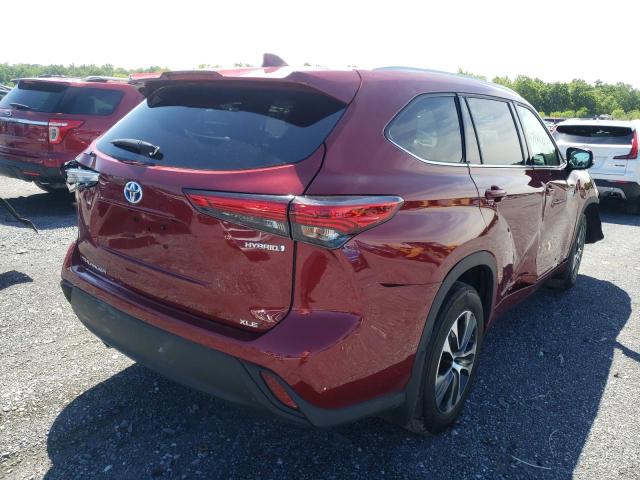 Photo 4 from auction – 2020 TOYOTA HIGHLANDER with VIN 5TDHBRCH2LS509544