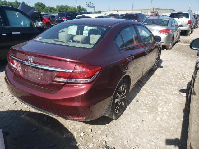 Photo 4 from auction – 2013 HONDA CIVIC EX with VIN 19XFB2F84DE049194