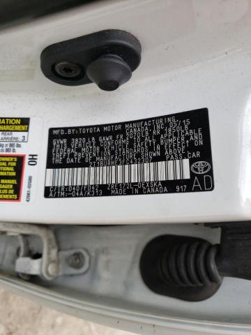 Photo 10 from auction – 2015 TOYOTA COROLLA L with VIN 2T1BURHE3FC432307