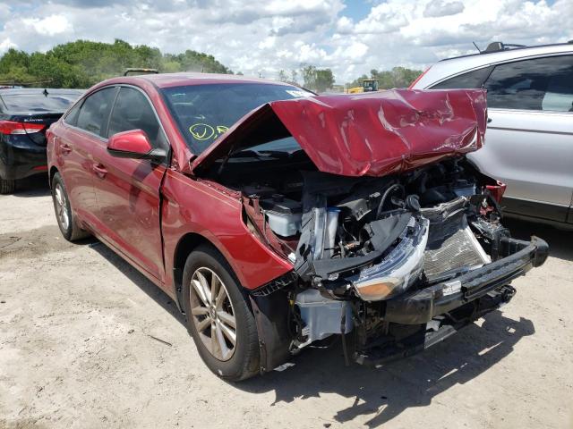 HYUNDAI SONATA SE 2015 with VIN 5NPE24AF9FH147830 - Photo from auction