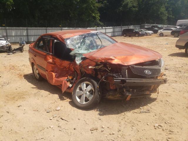 KIA RIO BASE 2008 with VIN KNADE123786350103 - Photo from auction