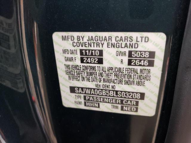 Photo 10 from auction – 2011 JAGUAR XF PREMIUM with VIN SAJWA0GB5BLS03208