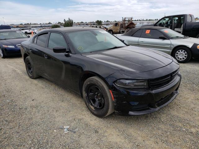 DODGE CHARGER PO 2018 with VIN 2C3CDXAG6JH318647 - Photo from auction