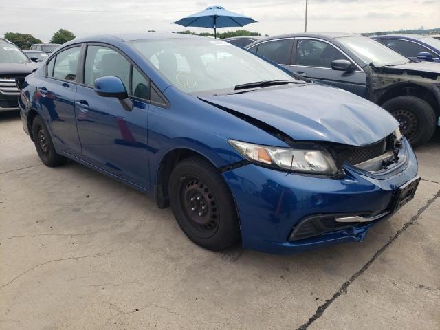 HONDA CIVIC LX 2013 with VIN 2HGFB2F5XDH602569 - Photo from auction
