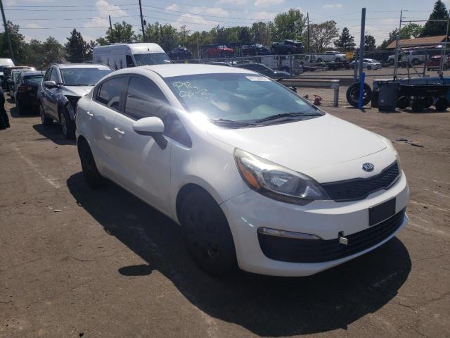 KIA RIO LX 2017 with VIN KNADM4A33H6027088 - Photo from auction