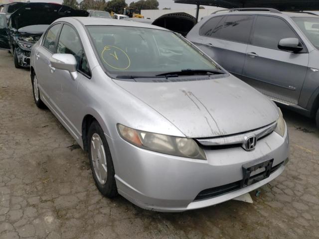 Photo 1 from auction – 2006 HONDA CIVIC HYBR with VIN JHMFA36236S028937