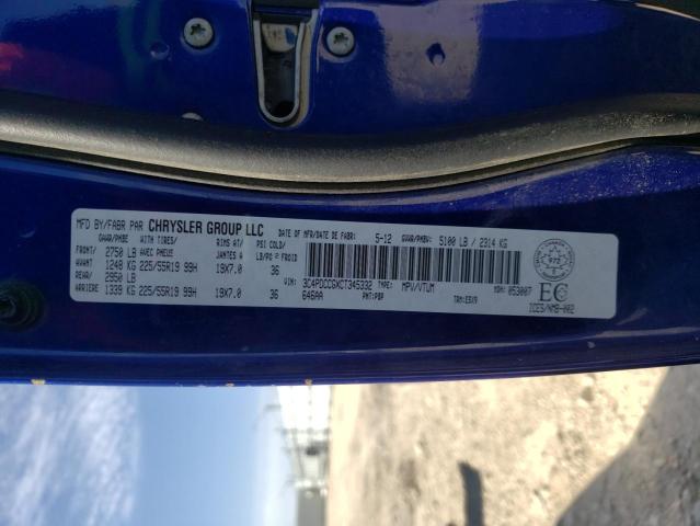 Photo 10 from auction – 2012 DODGE JOURNEY SX with VIN 3C4PDCCGXCT345332