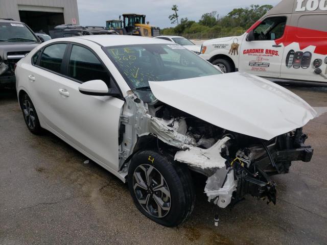 KIA FORTE FE 2021 with VIN 3KPF24AD8ME313985 - Photo from auction
