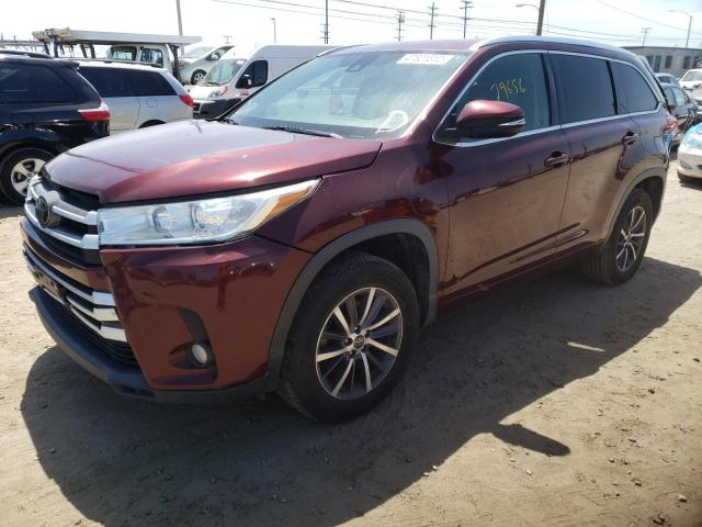 Photo 2 from auction – 2017 TOYOTA HIGHLANDER with VIN 5TDKZRFH2HS232799