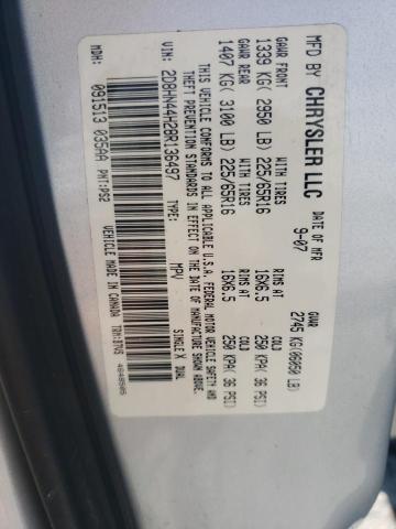 Photo 10 from auction – 2008 DODGE GRAND CARA with VIN 2D8HN44H28R136497