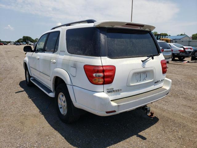 Photo 3 from auction – 2001 TOYOTA SEQUOIA LI with VIN 5TDBT48A21S031382