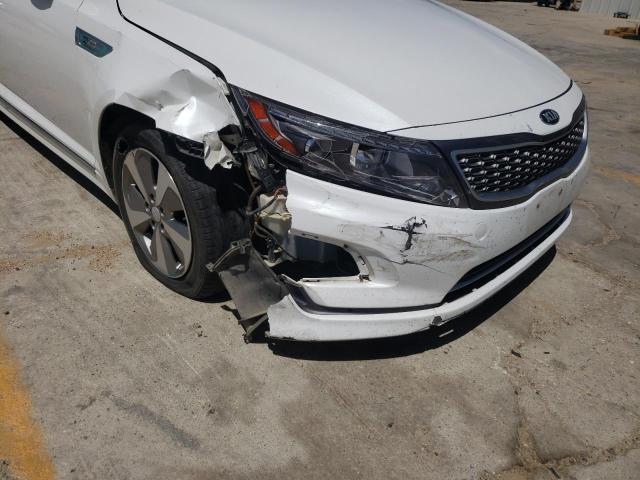 Photo 9 from auction – 2016 KIA OPTIMA HYB with VIN KNAGN4AD0G5093296