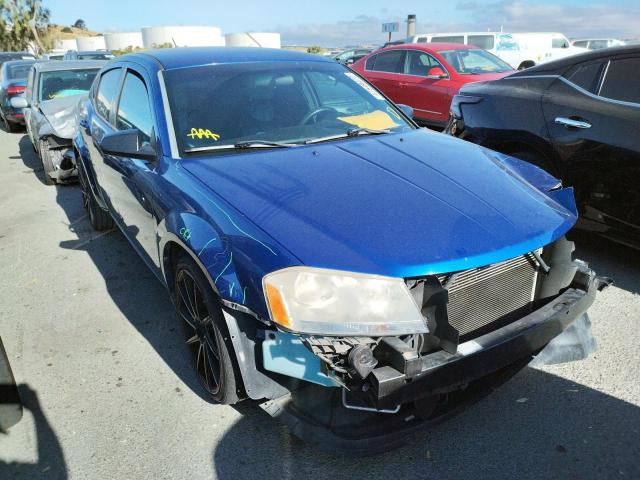 DODGE AVENGER SE 2013 with VIN 1C3CDZAB5DN731414 - Photo from auction