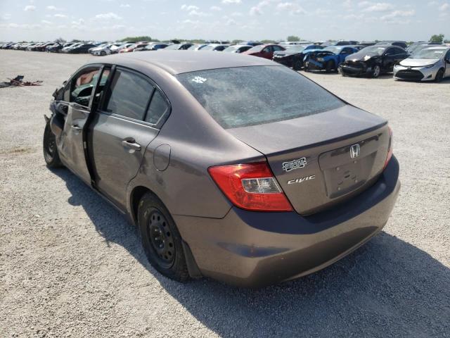 Photo 3 from auction – 2012 HONDA CIVIC LX with VIN 2HGFB2F53CH560597