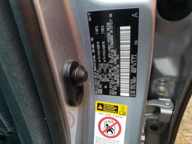 Photo 10 from auction – 2015 TOYOTA HIGHLANDER with VIN 5TDBKRFH0FS157196