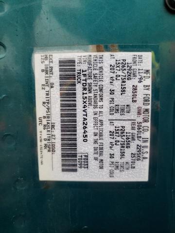 Photo 10 from auction – 1997 FORD RANGER SUP with VIN 1FTDR15X4VTA26450