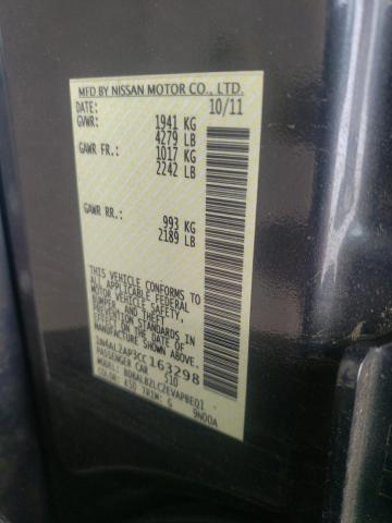 Photo 10 from auction – 2012 NISSAN ALTIMA BAS with VIN 1N4AL2AP3CC163298