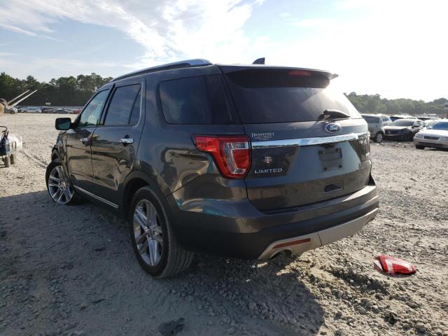 Photo 3 from auction – 2017 FORD EXPLORER L with VIN 1FM5K7FHXHGA07459