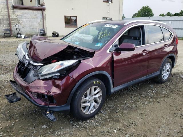 Photo 2 from auction – 2015 HONDA CR-V EXL with VIN 5J6RM4H71FL105703
