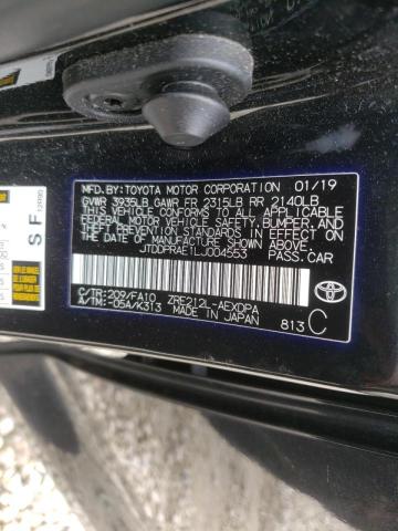 Photo 10 from auction – 2020 TOYOTA COROLLA with VIN JTDDPRAE1LJ004553