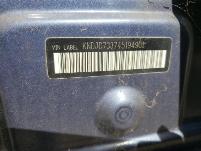 Photo 10 from auction – 2004 KIA SORENTO EX with VIN KNDJD733745194901