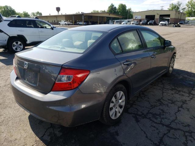 Photo 4 from auction – 2012 HONDA CIVIC LX with VIN 19XFB2F50CE325519