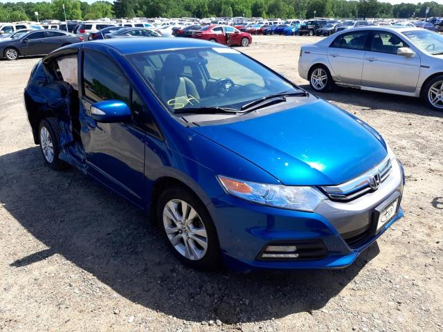 HONDA INSIGHT EX 2013 with VIN JHMZE2H79DS006653 - Photo from auction