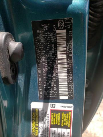 Photo 10 from auction – 2010 TOYOTA COROLLA BA with VIN 2T1BU4EE4AC407562