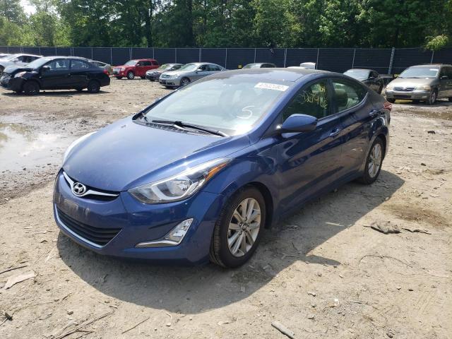 Photo 2 from auction – 2016 HYUNDAI ELANTRA SE with VIN 5NPDH4AE1GH662159